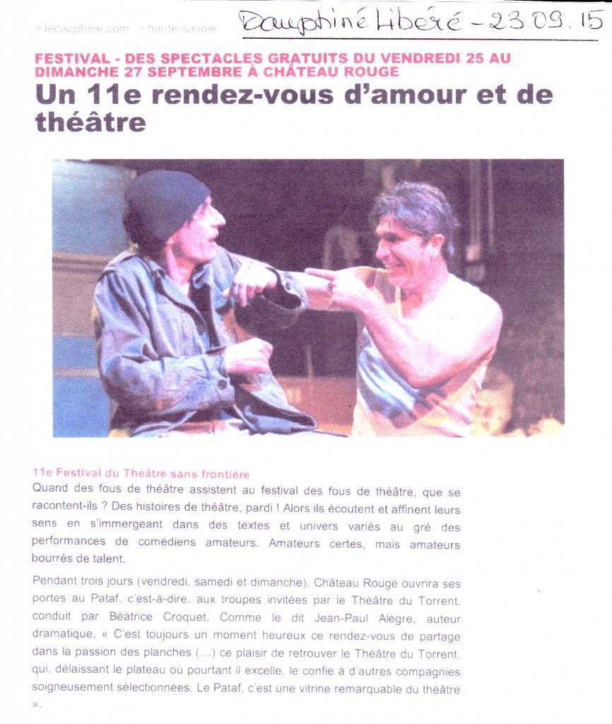 DAUPHINE 1 PATAF 2015-A