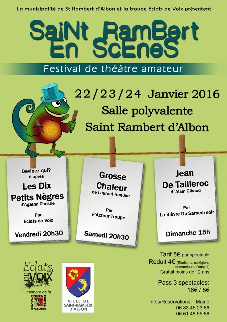 Saint-Rambert en Scènes-Festival 2016