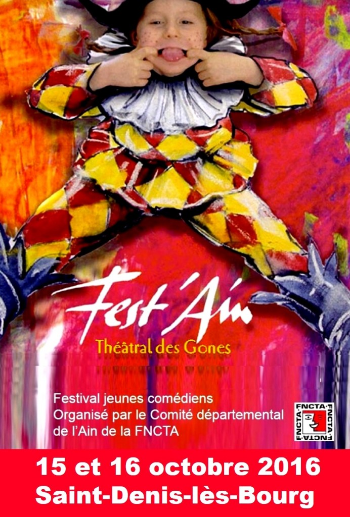 Fest'Ain des Gones 2016 affiche