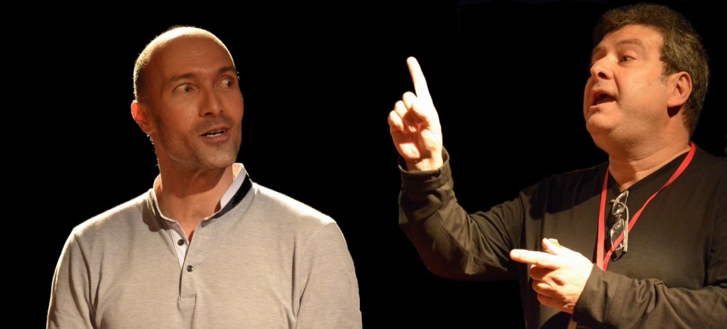 Brahim Amkhaw, Dir Oscar et Michel Pierre Responsable Festival