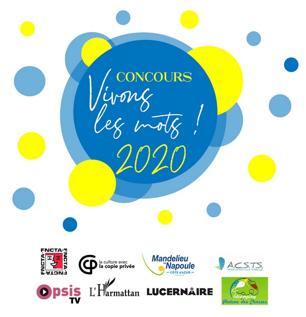 Concours Vivons les Mots 2020. Le texte de Christophe Marachian récompensé. (Théâtre du Sycomore. Ardèche)