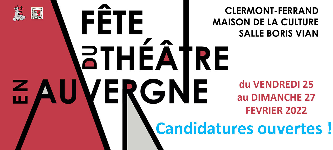 La Fête du Théâtre en Auvergne