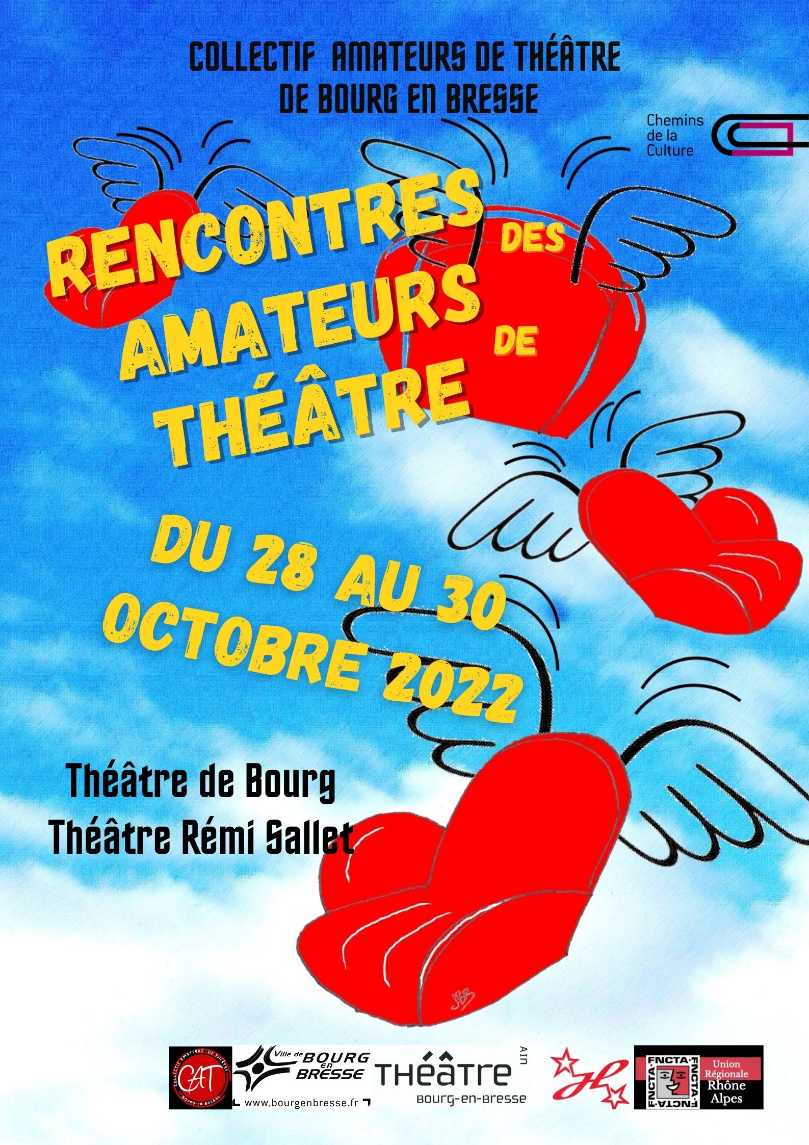 22 èmes Rencontres des Amateurs de Théâtre à Bourg en Bresse