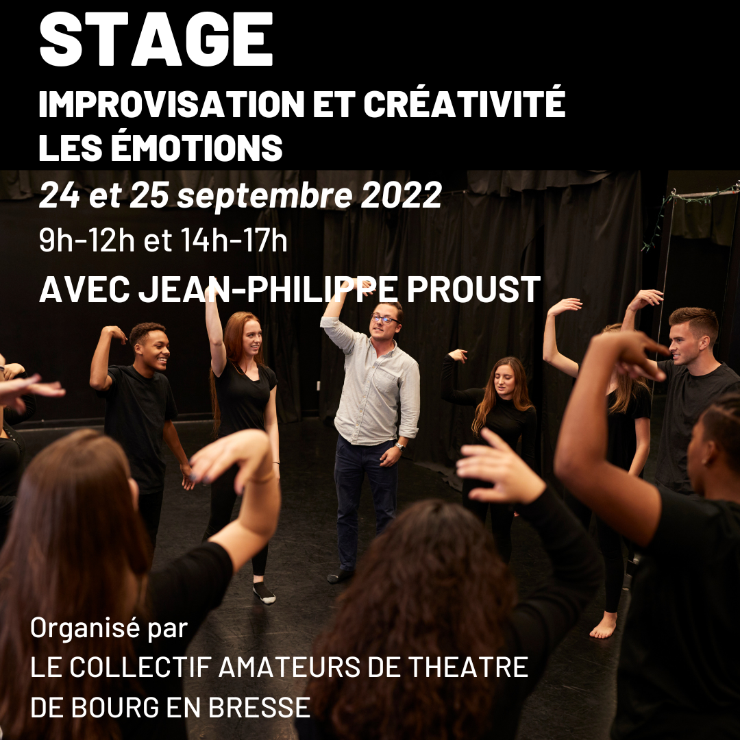 Stage Improvisation et créativité, les émotions (01)