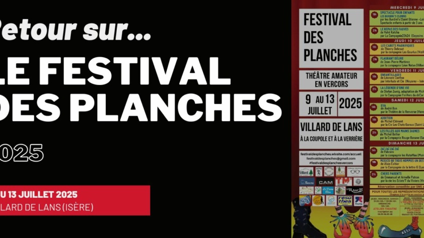 Retour sur… le Festival des Planches 2025