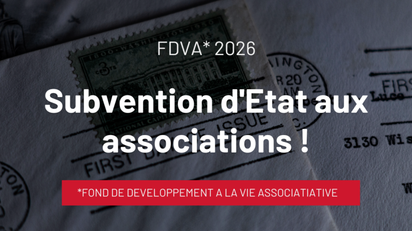 Subvention d’Etat : Fonds pour le développement de la vie associative – FDVA – campagne 2026