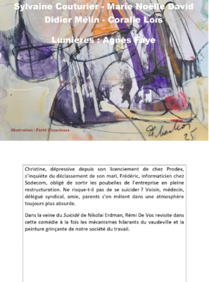 La Compagnie Les Soliloques présente Cassé de Rémi De Vos