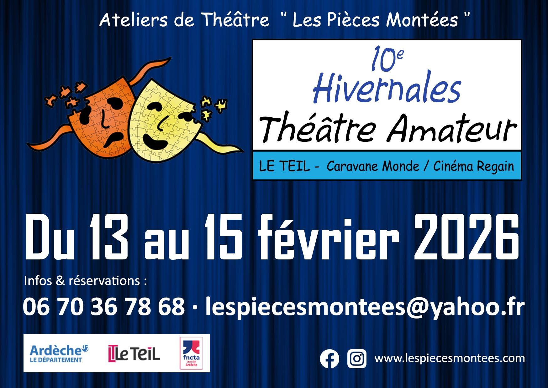 10e Hivernales du Théâtre Amateur