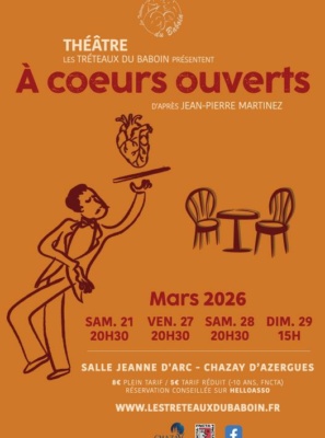 “A cœurs ouverts” – d’après Jean-Pierre Martinez