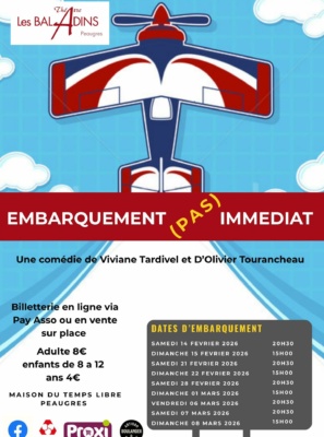 Embarquement (pas) immédiat – Théâtre les Baladins