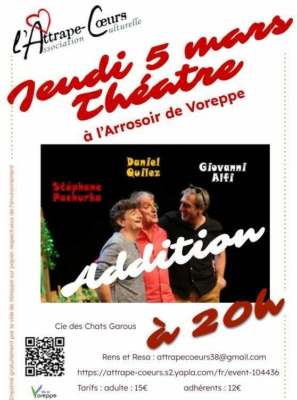 Addition, comédie (13 sélections Festival)