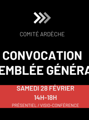Assemblée Générale – FNCTA Ardèche