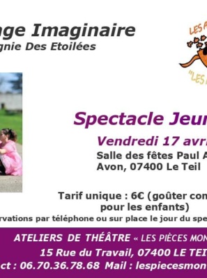 UN VOYAGE IMAGINAIRE – SPECTACLE JEUNE PUBLIC