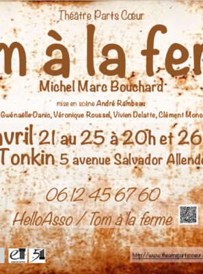 TOM À LA FERME de Michel Marc Bouchard