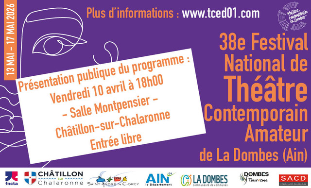 Quelques questions… avec Jean-Paul Saby · Festival National de Théâtre Contemporain de la Dombes
