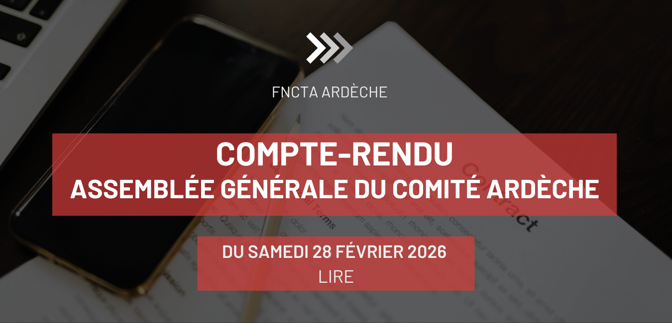 COMPTE RENDU DE L’ASSEMBLÉE GÉNÉRALE DU COMITÉ ARDÈCHE -28/02/2026