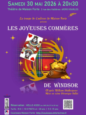 LES JOYEUSES COMMERES DE WINDSOR de Shakespeare